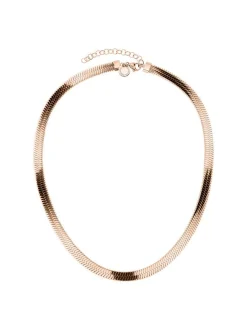 Liebeskind Berlin Damen Halskette - The Sleek in roségold
