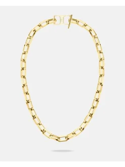 Liebeskind Berlin Damen Halskette - The Secure Tag in gold