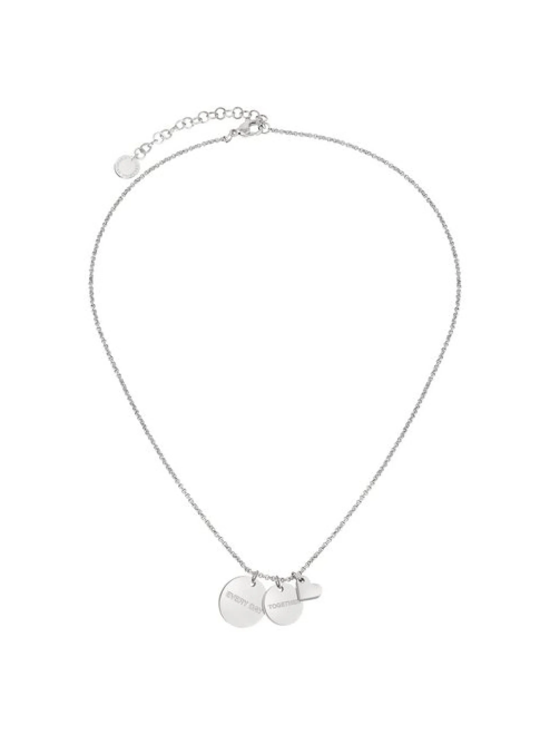 Liebeskind Berlin Damen Halskette - Together, Today, Everyday in silber