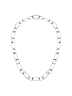 Liebeskind Berlin Damen Halskette - Chunky Edit in silber