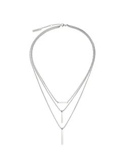Liebeskind Berlin Damen Halskette - Layer Me in silber