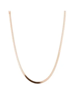 Liebeskind Berlin Damen Halskette - The Sleek in roségold