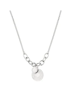 Liebeskind Berlin Damen Halskette - Vintage Coins in silber