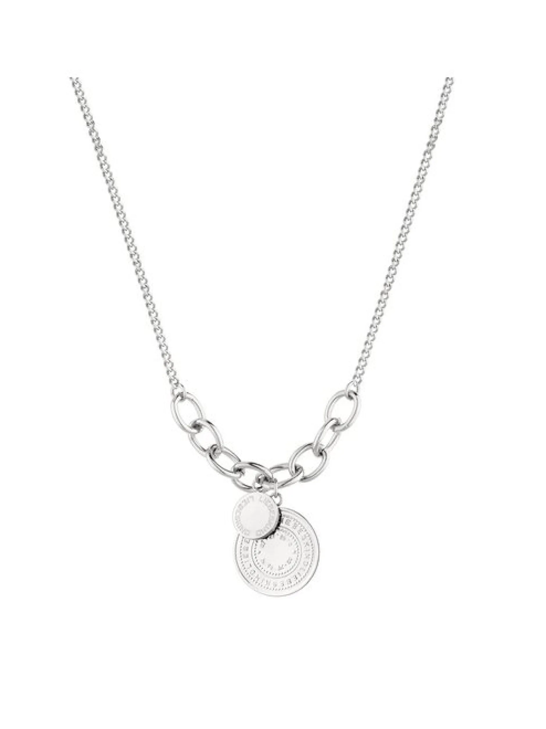 Liebeskind Berlin Damen Halskette - Vintage Coins in silber