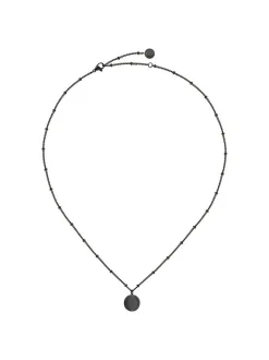 Liebeskind Berlin Damen Halskette - Logo Basic in schwarz