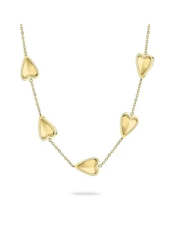 Liebeskind Berlin Damen Halskette - Metal Heart in gold