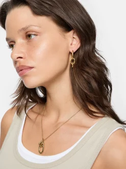 Liebeskind Berlin Damen Halskette - Modern Knot in gold