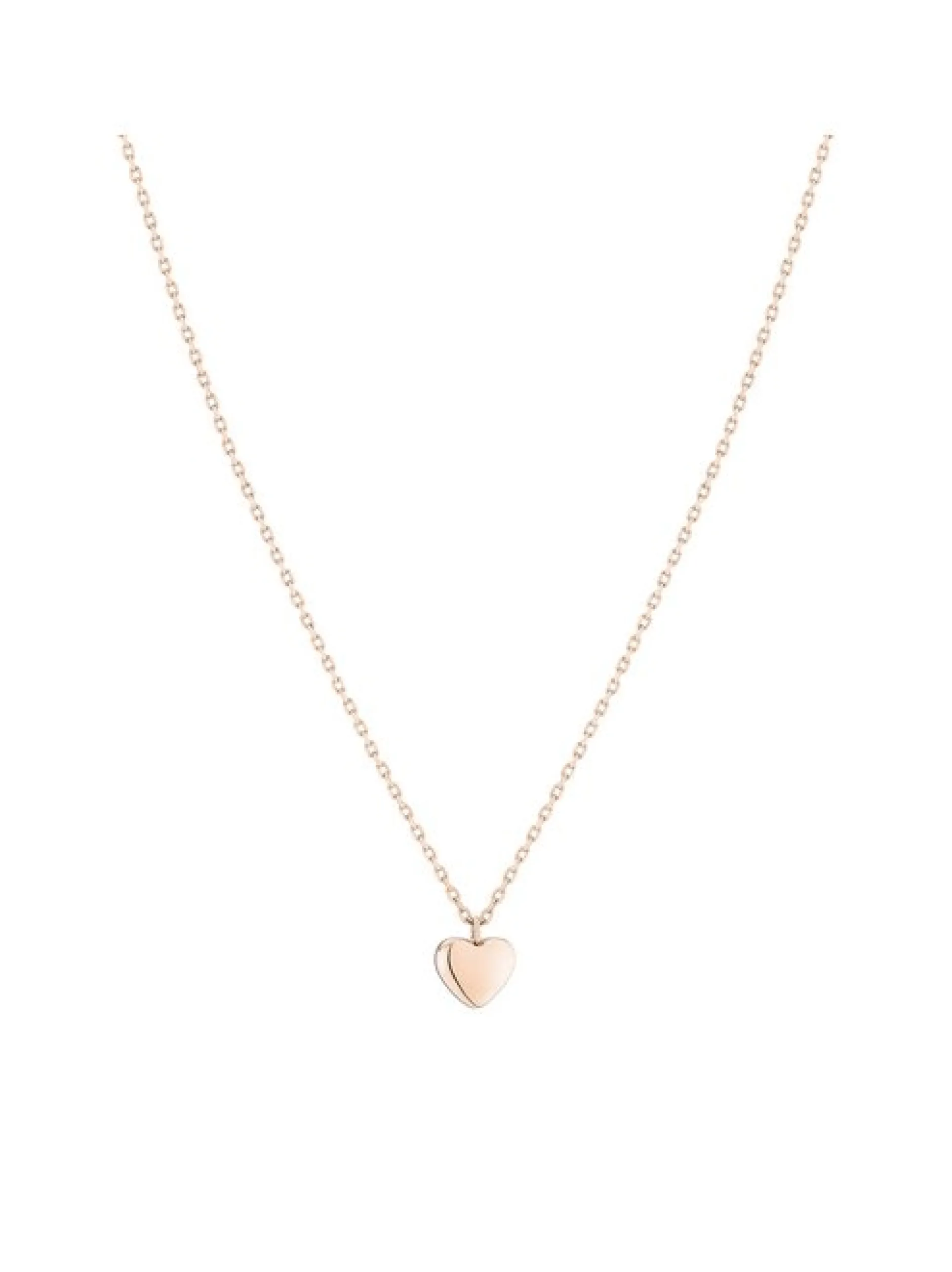 Liebeskind Berlin Damen Halskette - My Heart Small in rosa