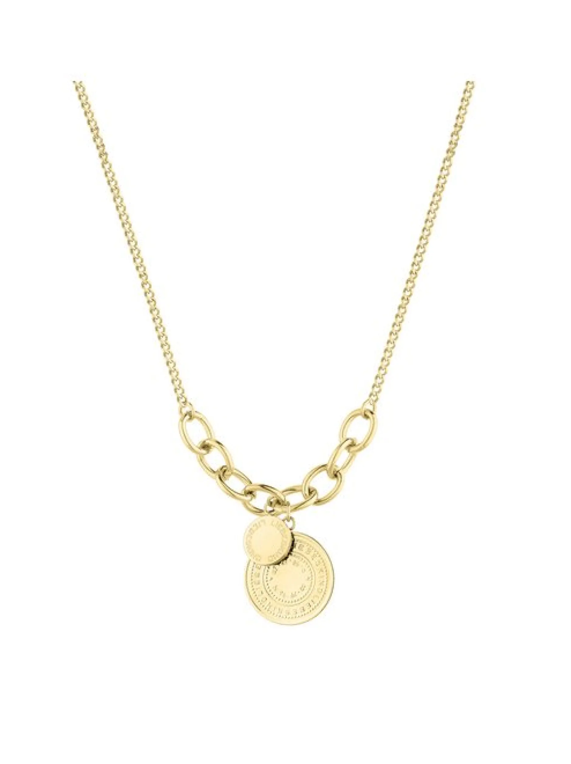 Liebeskind Berlin Damen Halskette - Vintage Coins in gold