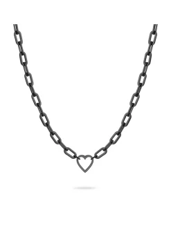 Liebeskind Berlin Damen Halskette - In Liebe in schwarz