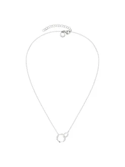 Liebeskind Berlin Damen Halskette - The Organic Twist in silber