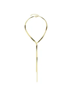 Liebeskind Berlin Damen Halskette - The Sleek in gold