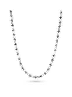 Liebeskind Berlin Damen Halskette - Urban Chic in silber