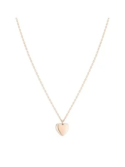 Liebeskind Berlin Damen Halskette - My Heart in rosa