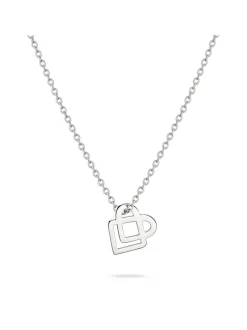 Liebeskind Berlin Damen Halskette - Keep Loving in silber