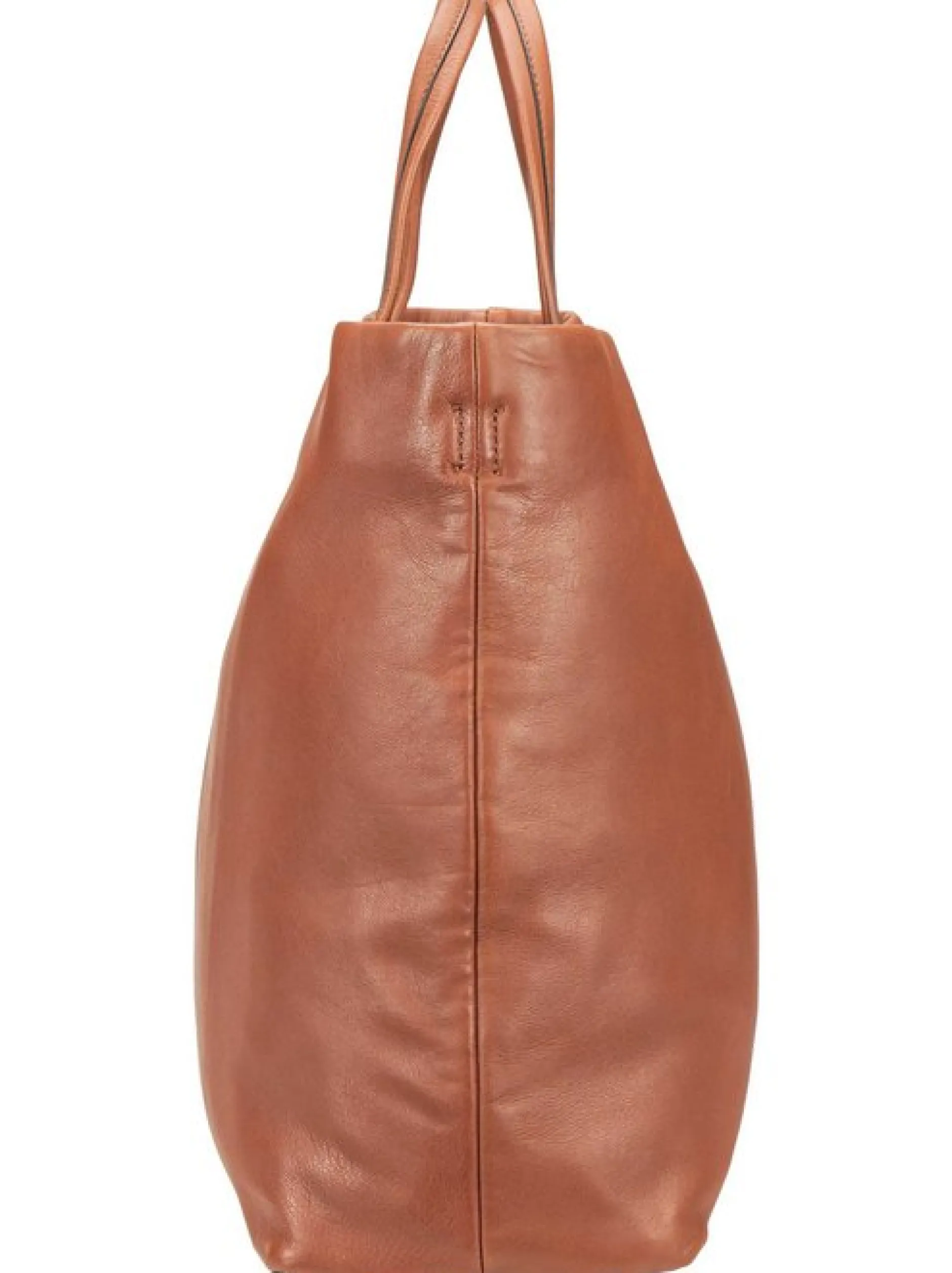 Liebeskind Berlin Damen Handtasche - Hera L Sheep Natural in cognac