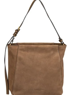 Liebeskind Berlin Damen Handtasche - Chudy Hobo M Hydro Suede in camel
