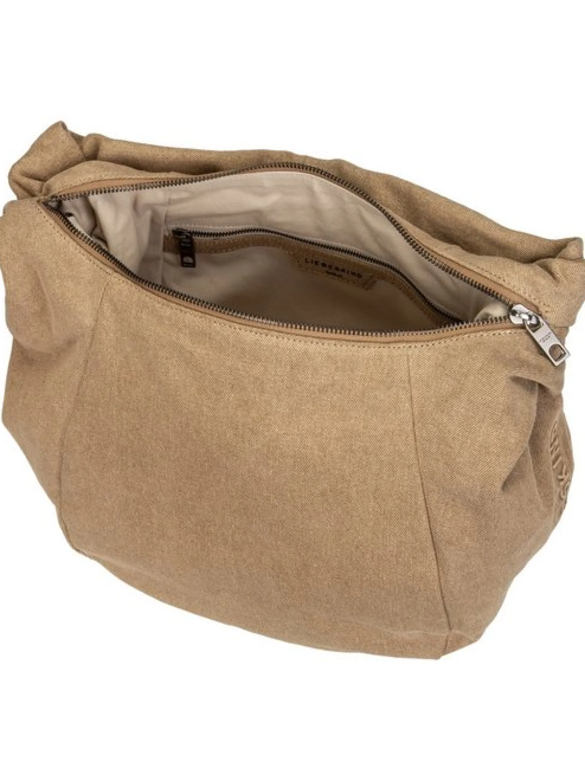Liebeskind Berlin Damen Handtasche - Farrah Hobo M Denim in beige