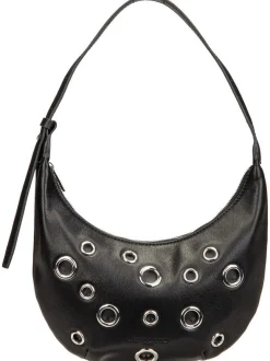 Liebeskind Berlin Damen Handtasche - Ryker Eylets Hobo XS Vintage Goat in schwarz