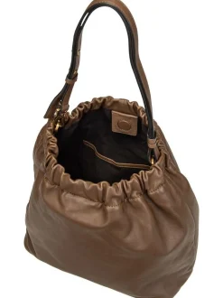 Liebeskind Berlin Damen Handtasche - Cloud II Hobo M Sheep Natural in camel
