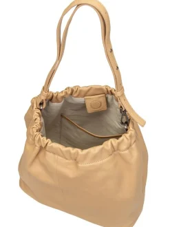 Liebeskind Berlin Damen Handtasche - Cloud II Hobo M Sheep Natural in beige