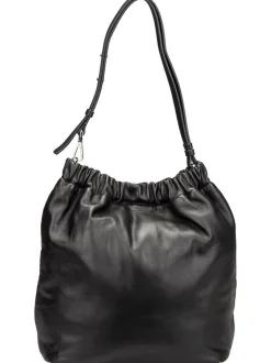 Liebeskind Berlin Damen Handtasche - Cloud II Hobo M Sheep Natural in schwarz