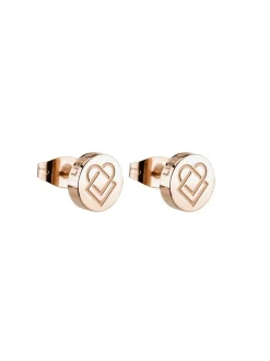 Liebeskind Berlin Damen Ohrstecker - Keep Loving in roségold
