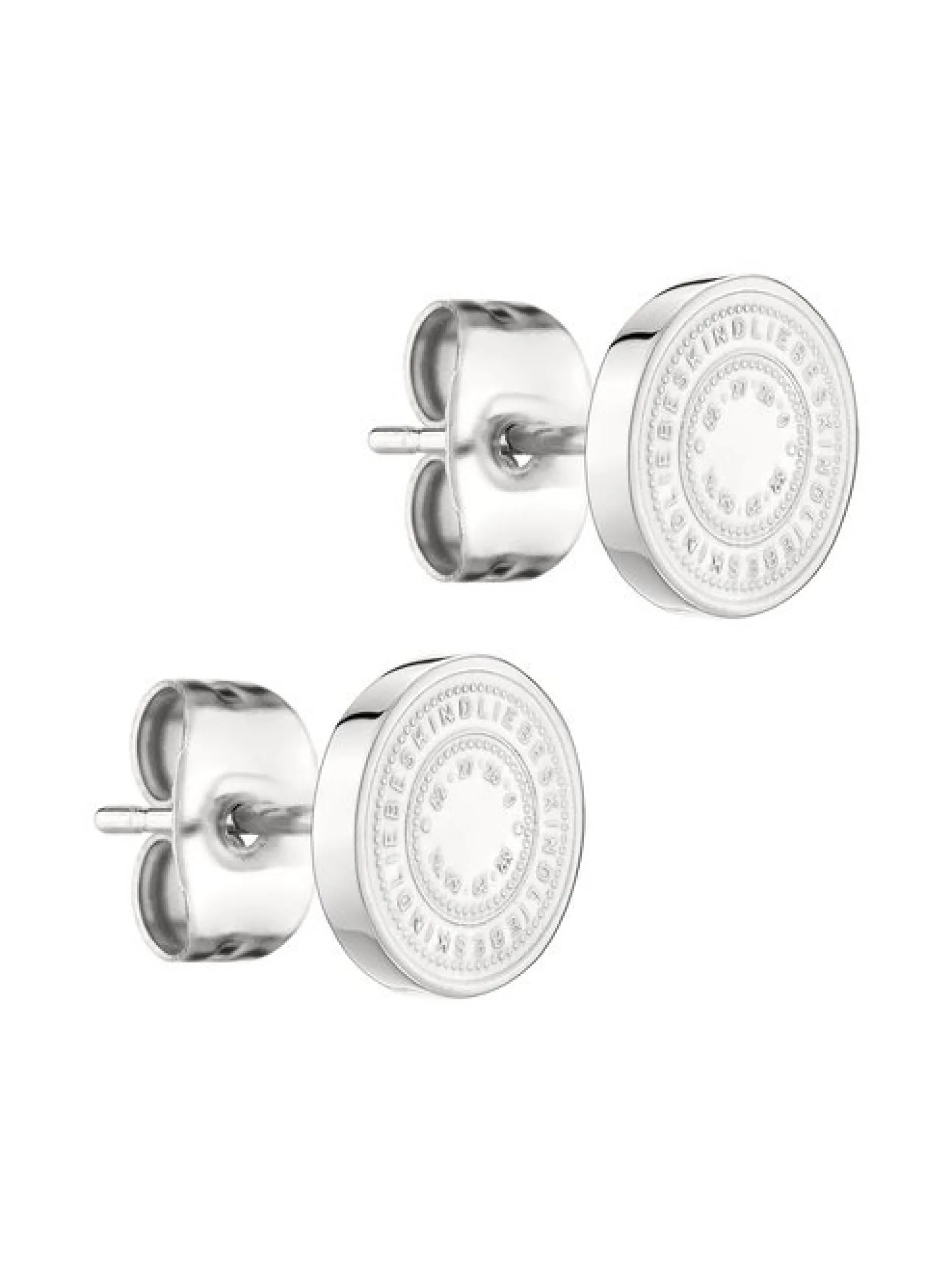 Liebeskind Berlin Damen Ohrstecker - The Coin in silber