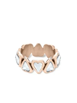Liebeskind Berlin Damen Ring - Glass Heart in roségold