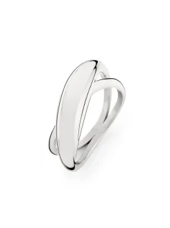 Liebeskind Berlin Damen Ring - The Twisted Organic in silber