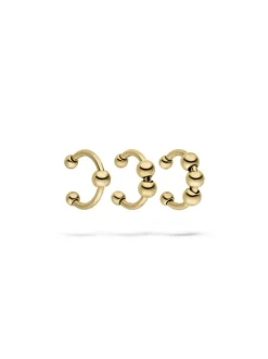 Liebeskind Berlin Damen Schmuck-Set - Urban Chic in gold