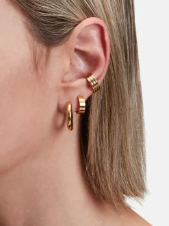 Liebeskind Berlin Damen Schmuck-Set - Ear Candy in gold