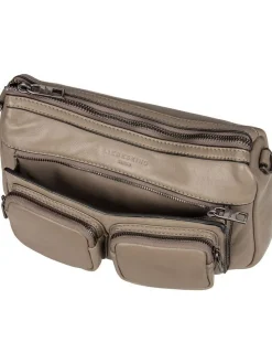 Liebeskind Berlin Damen Schultertasche - Maia S Sheep Natural in hellgrau