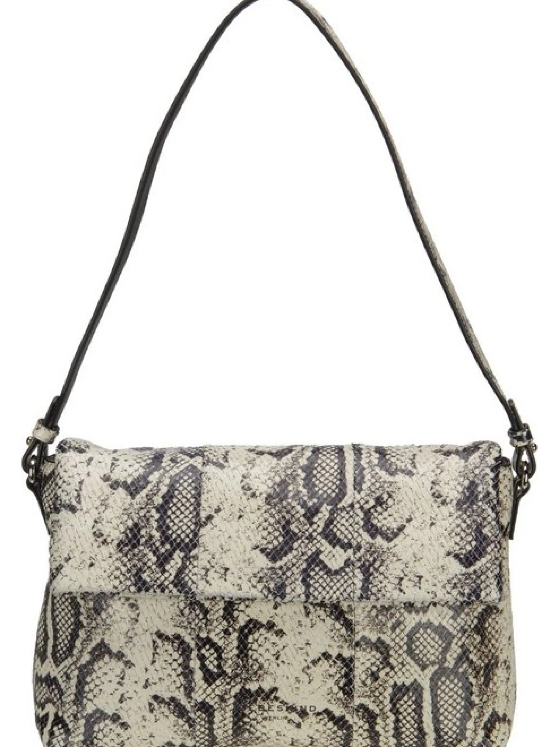 Liebeskind Berlin Damen Schultertasche - Fiona Hobo S Snake in beige