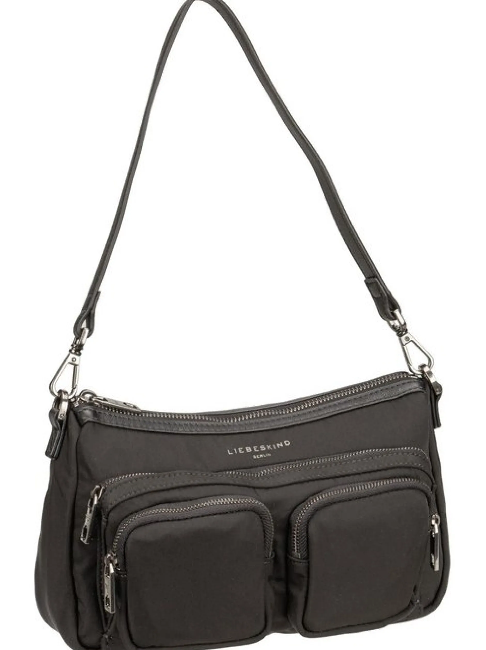 Liebeskind Berlin Damen Schultertasche - Maia S Nylon in schwarz