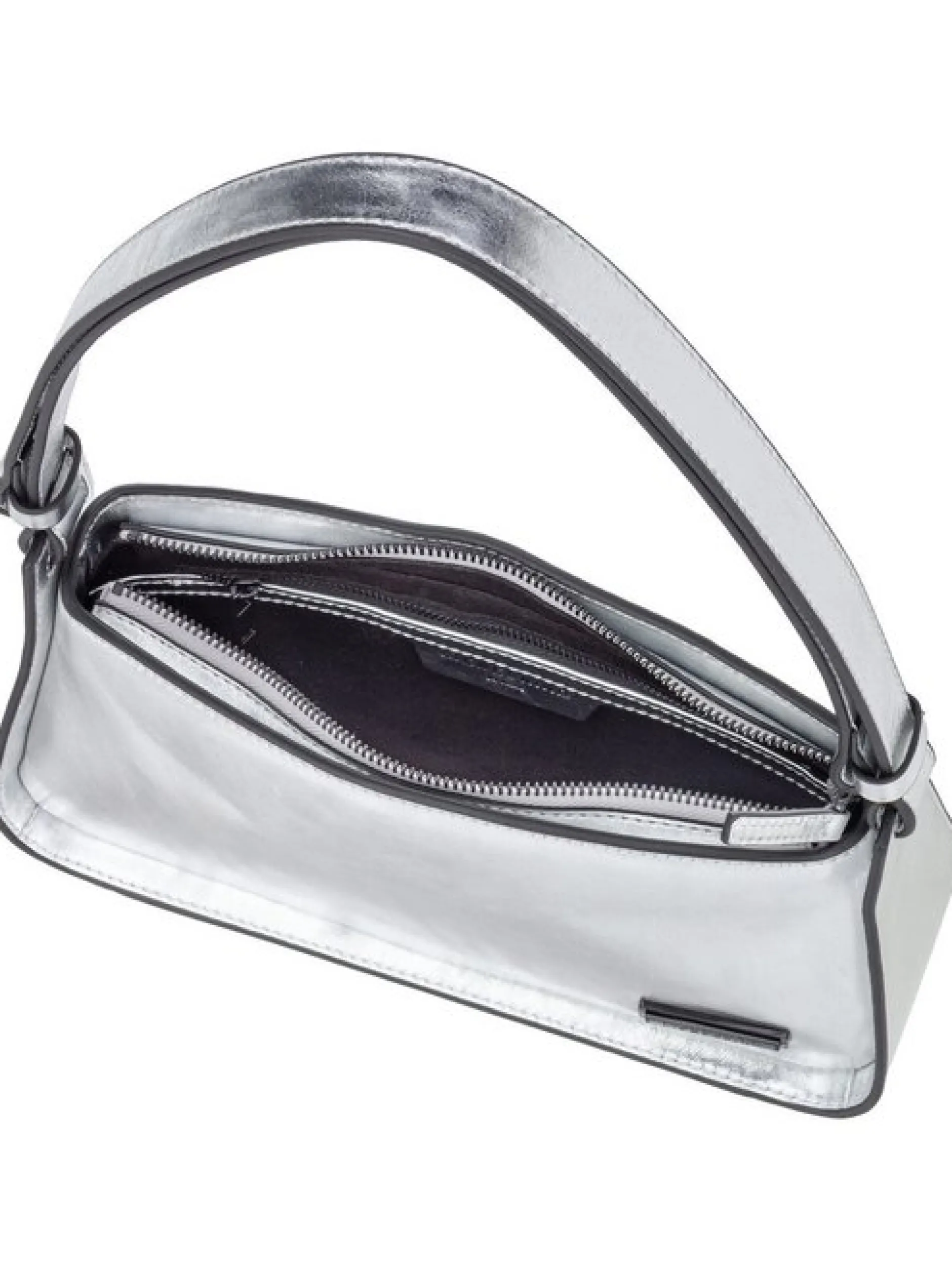 Liebeskind Berlin Damen Schultertasche - Franzis S in silber