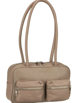 Liebeskind Berlin Damen Schultertasche - Jil Goat S in taupe