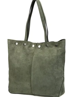 Liebeskind Berlin Damen Shopper - Rive Hydro L in oliv