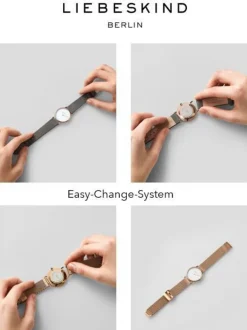 Liebeskind Berlin Damen Uhrenarmband - Easy Change in grün
