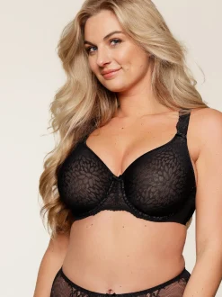 LingaDore Damen Bügel BH in schwarz
