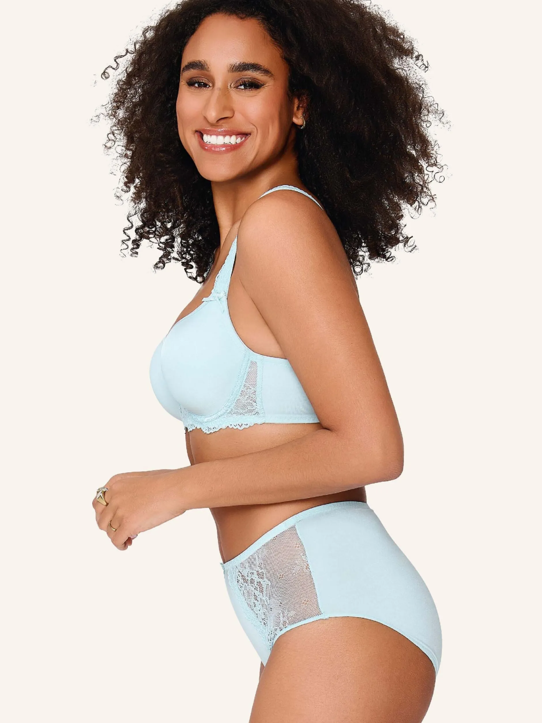LingaDore Damen Slip in hellblau