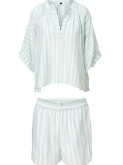 LingaDore Damen Strand Set in mint weiß