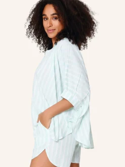 LingaDore Damen Strand Set in mint weiß