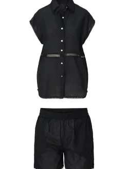 LingaDore Damen Strand Set in schwarz
