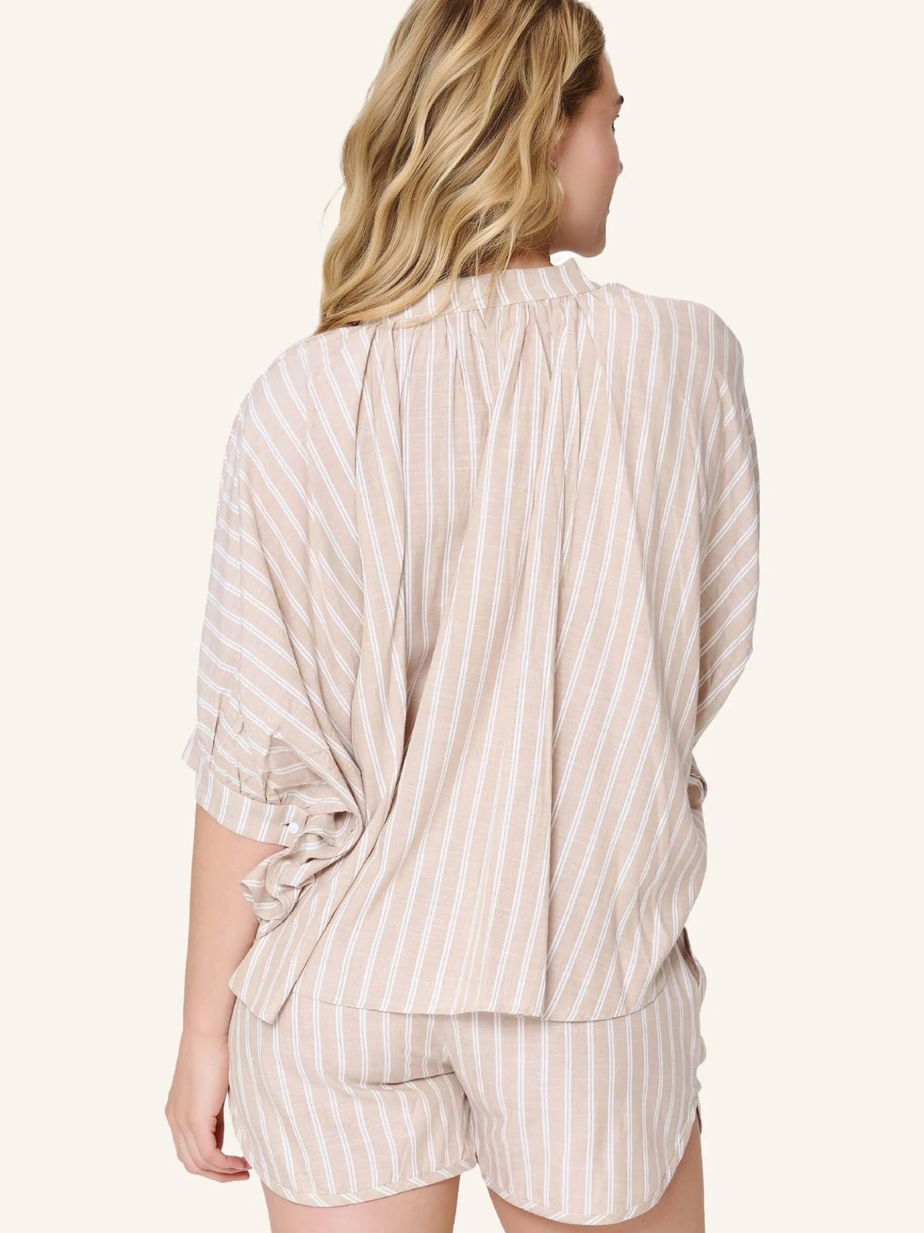 LingaDore Damen Strand Set in beige weiß