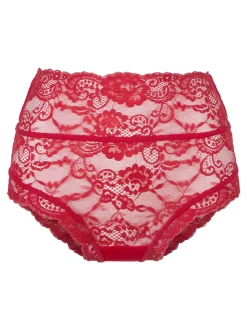 LingaDore Damen Taille Slip in rot