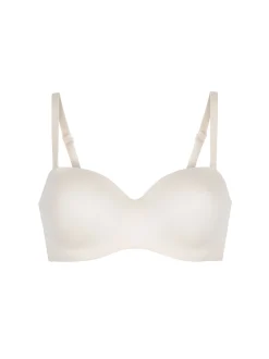 LingaDore Damen Trägerlos BH in beige