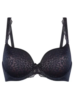 LingaDore Damen T-Shirt BH in schwarz