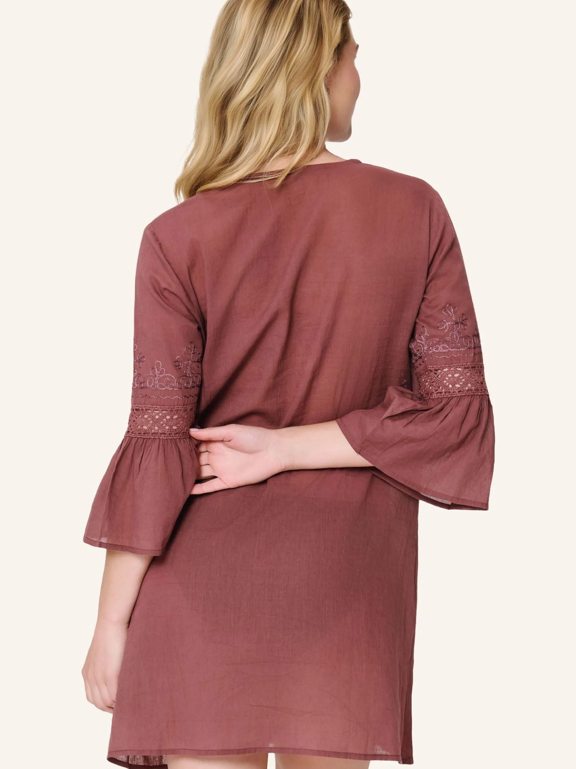 LingaDore Damen Tunik in braun