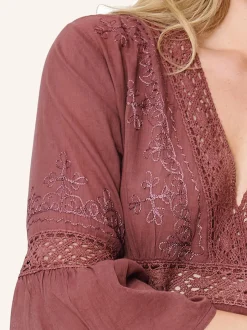 LingaDore Damen Tunik in braun